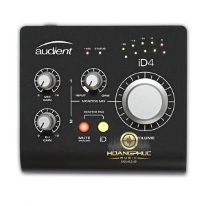 Soundcard thu âm Audient iD4 Black chính hãng