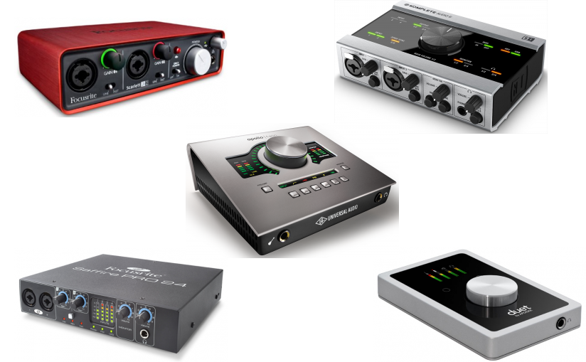Chọn sound card thu âm