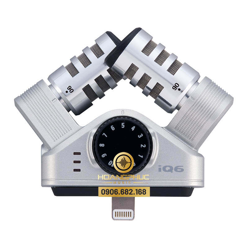 Máy ghi âm cho điện thoại iPhone iPad ZOOM iQ6
