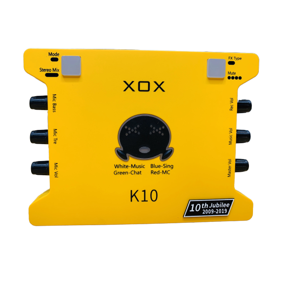 Sound card thu âm và livestream, hát karaoke