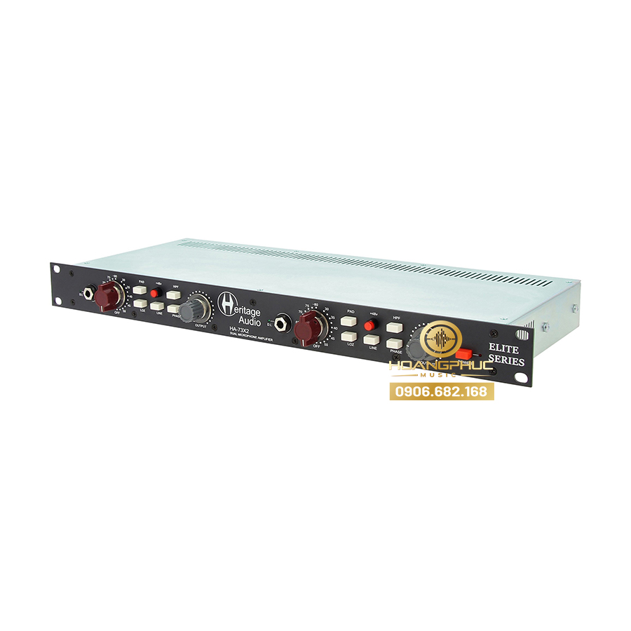 Heritage Audio HA73X2 Elite - Dual Channel Mic Preamp