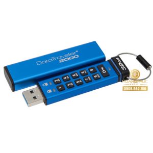 USB Bảo Mật Kingston DT2000 64GB KeyPad Encrypted (32GB, 64GB, 128GB)