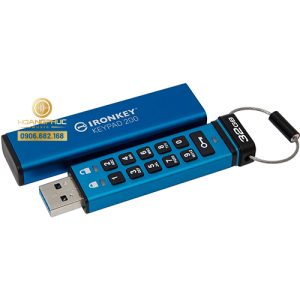 USB Bảo Mật Kingston IronKey Keypad 200 (32GB, 64GB, 128GB)