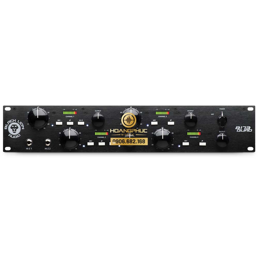 Black Lion Audio B173 Quad Microphone Preamp